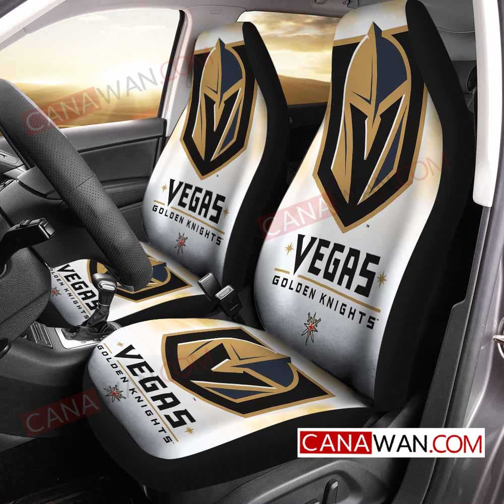 Vegas Golden Knights Logo Art Style13 3D Customized Personalized Car Seat Cover