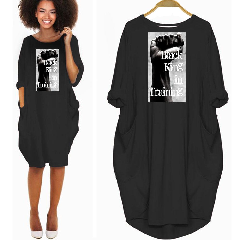 African American Dresses Pretty Black Girl Black Pride Hoodie African Print Dresses Styles