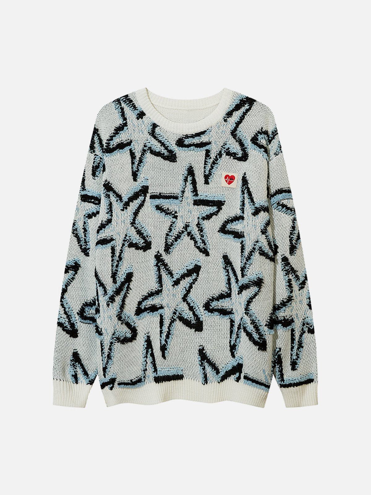 Talishko™ – Star Jacquard Sweater