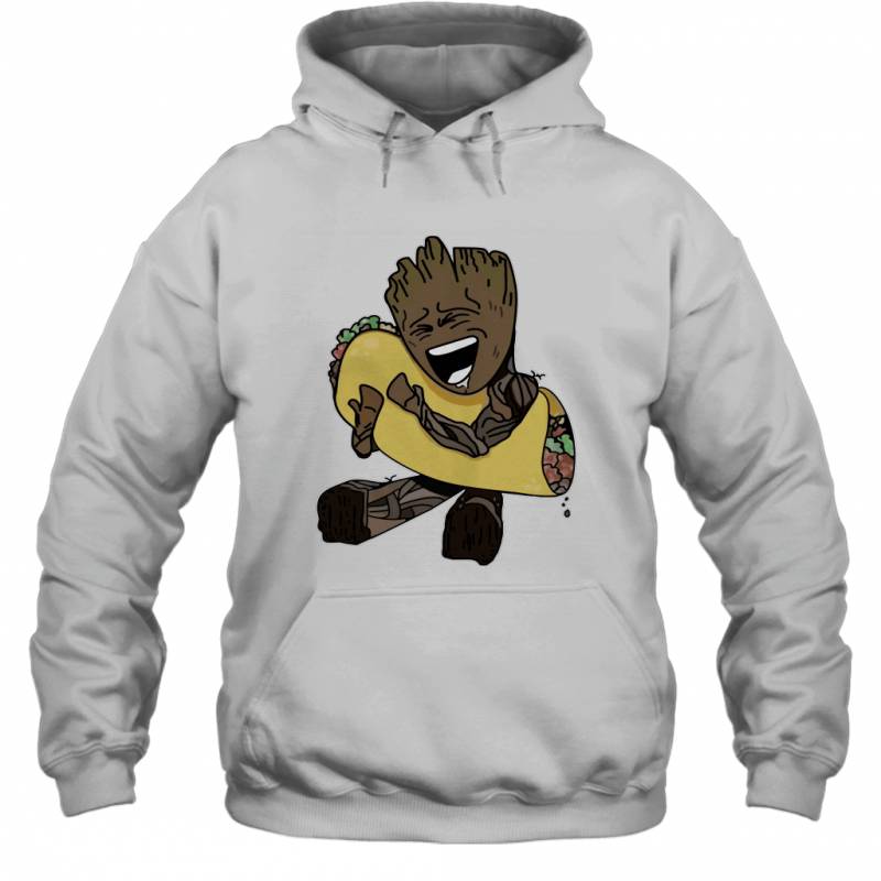 Baby Groot hug Tacos Hoodie