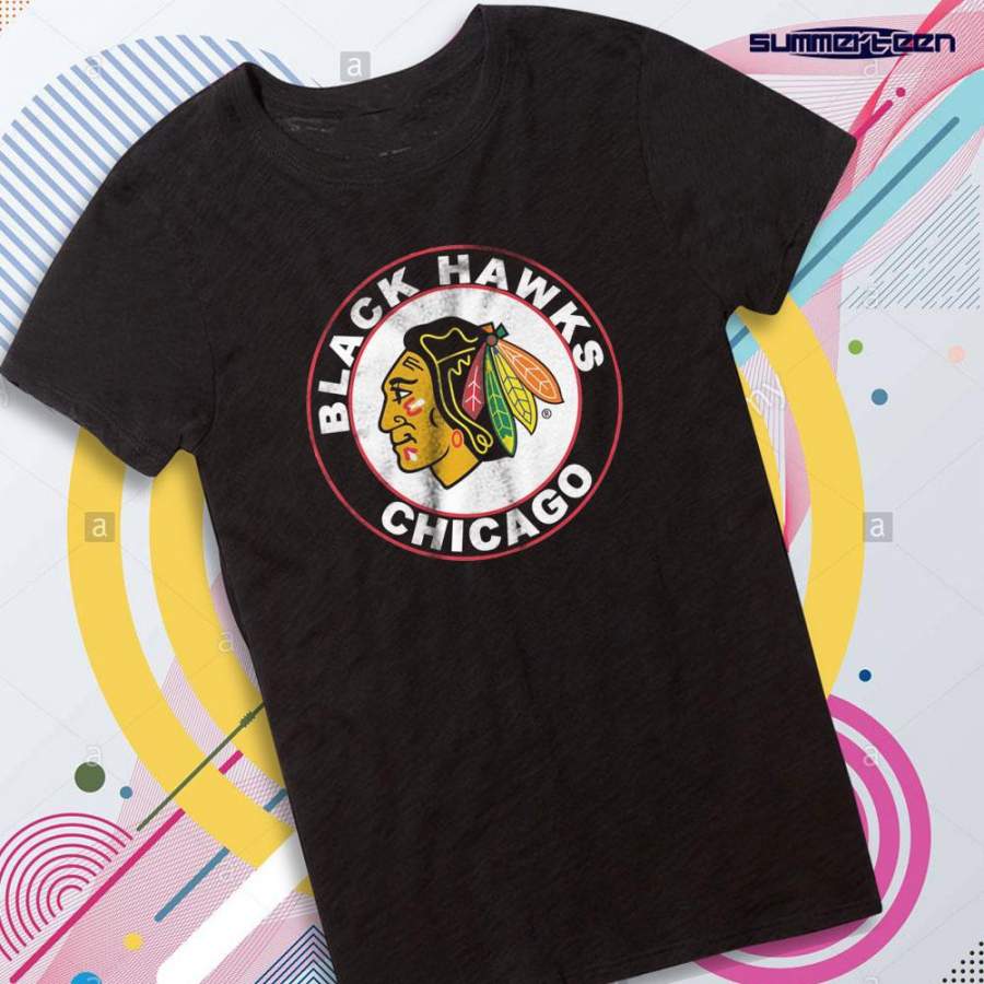 Chicago Blackhawks Club Logo Indiana Women’S T Shirt