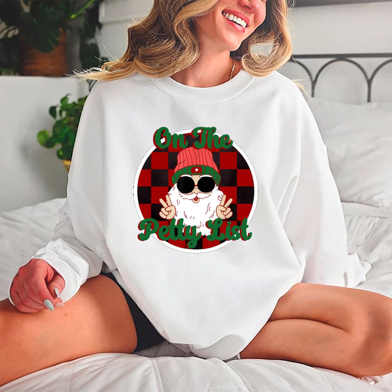 Retro Christmas Sweatshirt 2D Crewneck Sweatshirt All Over Print Sweatshirt For Women Sweatshirt For Men Sws4570