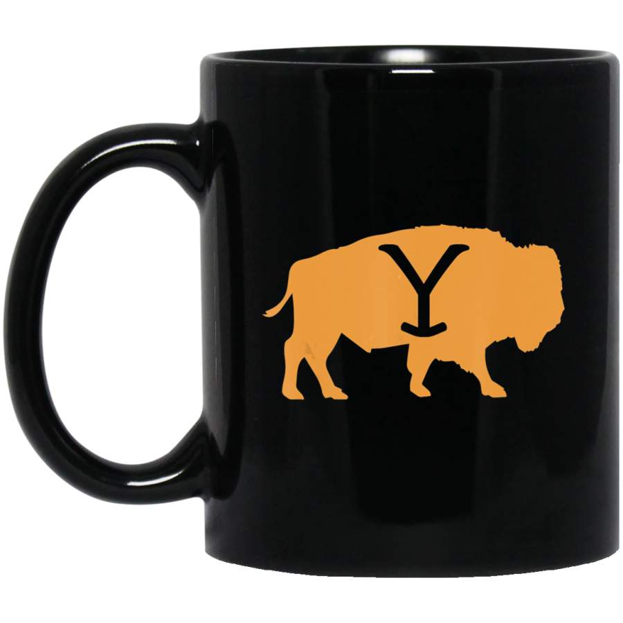 Vintage Yellowstone National Park Retro Bison Souvenir Gift_2164 Coffee Mug