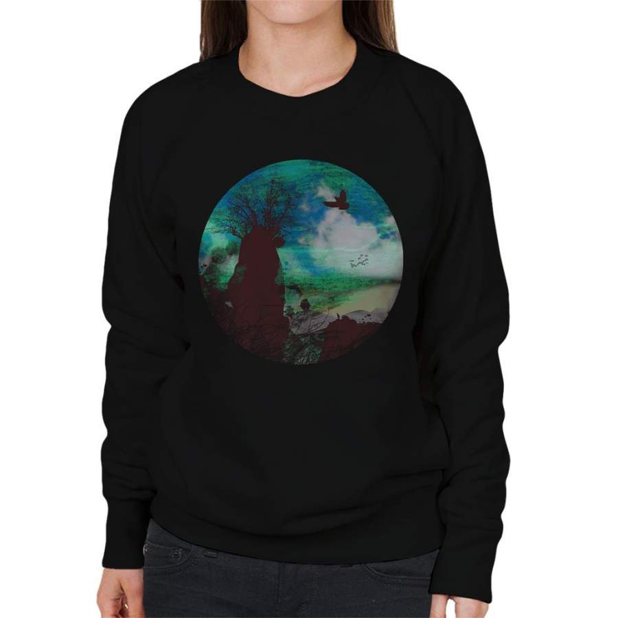 Birds Nesting Women’s Sweatshirt