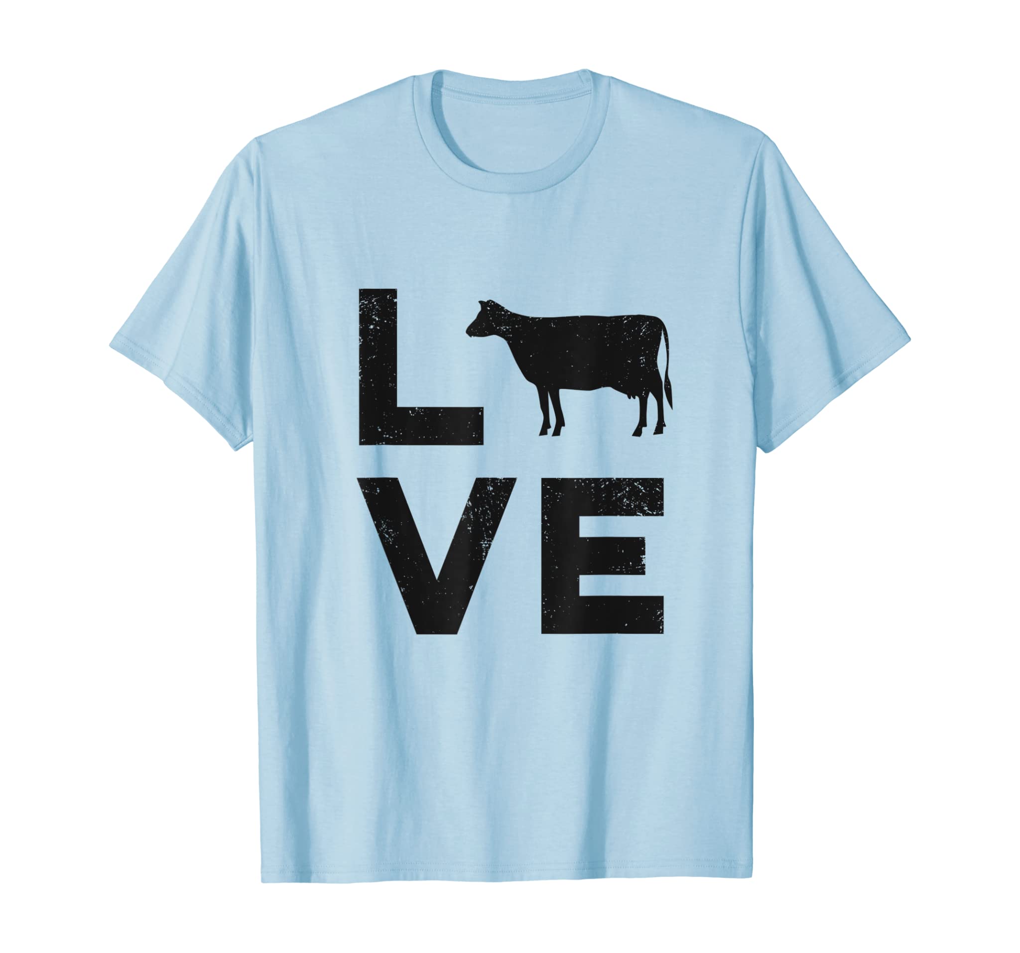 Love Cows Funny Dairy Farmer Gift T-Shirt