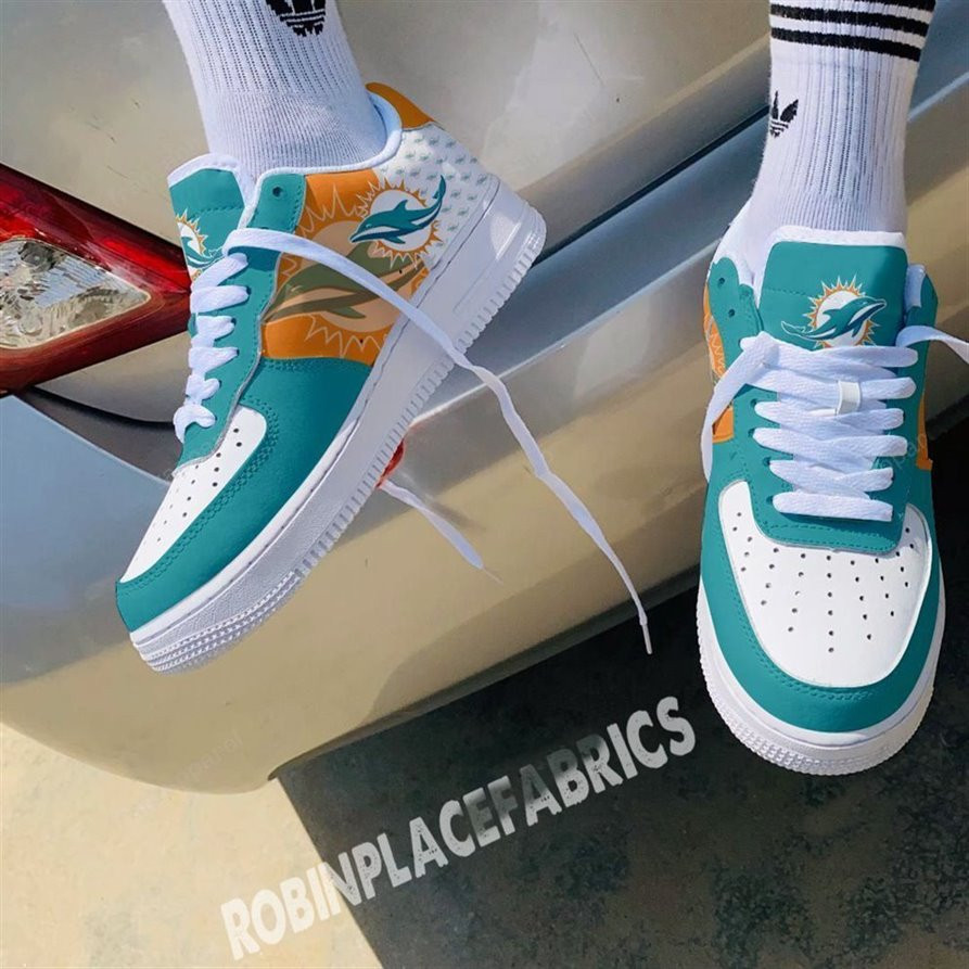 Miami Dolphins Af 1 Sneakers Shoes