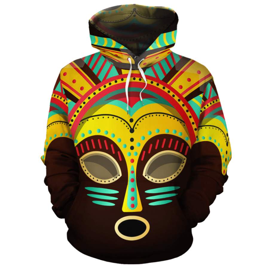 Africa Mask Art 4 All-over Hoodie