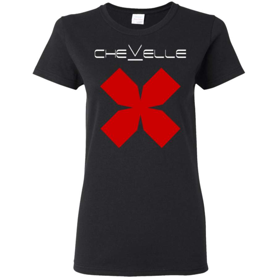 AGR Chevelle American Alternative Metal Band Womens T-Shirt