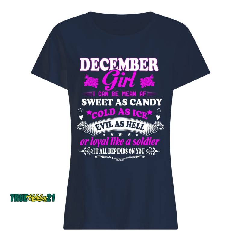 SWEET AS CANDY – DECEMBER SHIRT Classic Women’s T-Shirt