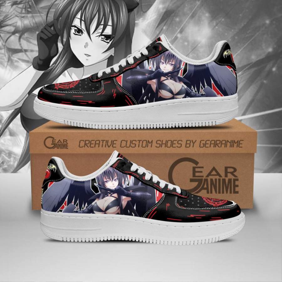 High School DxD Raynare Air Force Sneakers Custom Anime Shoes PT10