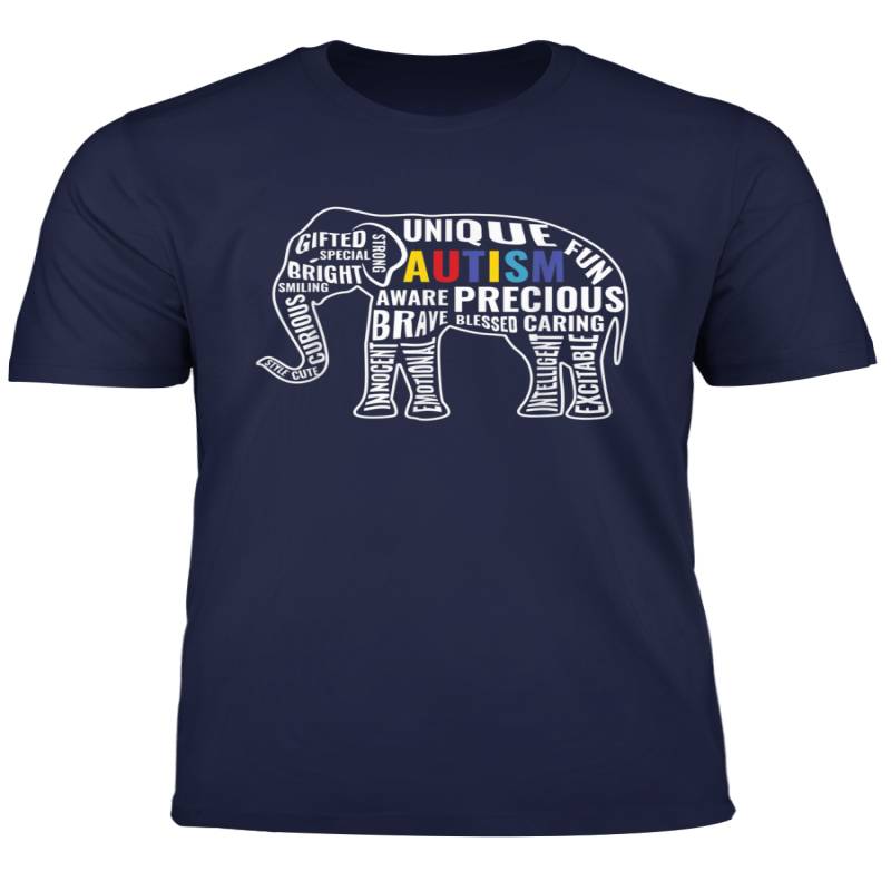 Autism Awareness Day Elephant Shirt