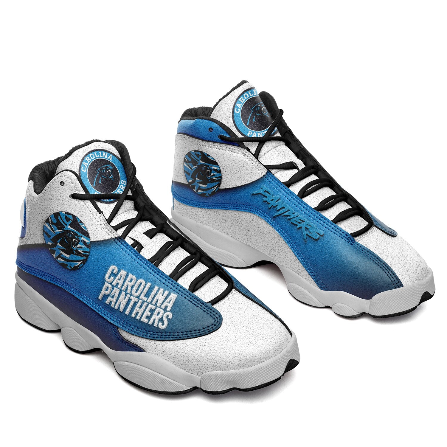 Carolina Panthers Ultra Cool Air Jordon Sneaker Shoes