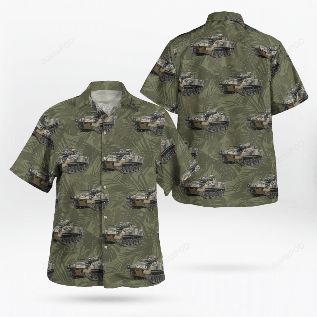 British Army Warrior Hawaii Shirt Ha70703