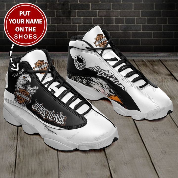 Harley Davidson Personalized Ajd13 Sneakers 411