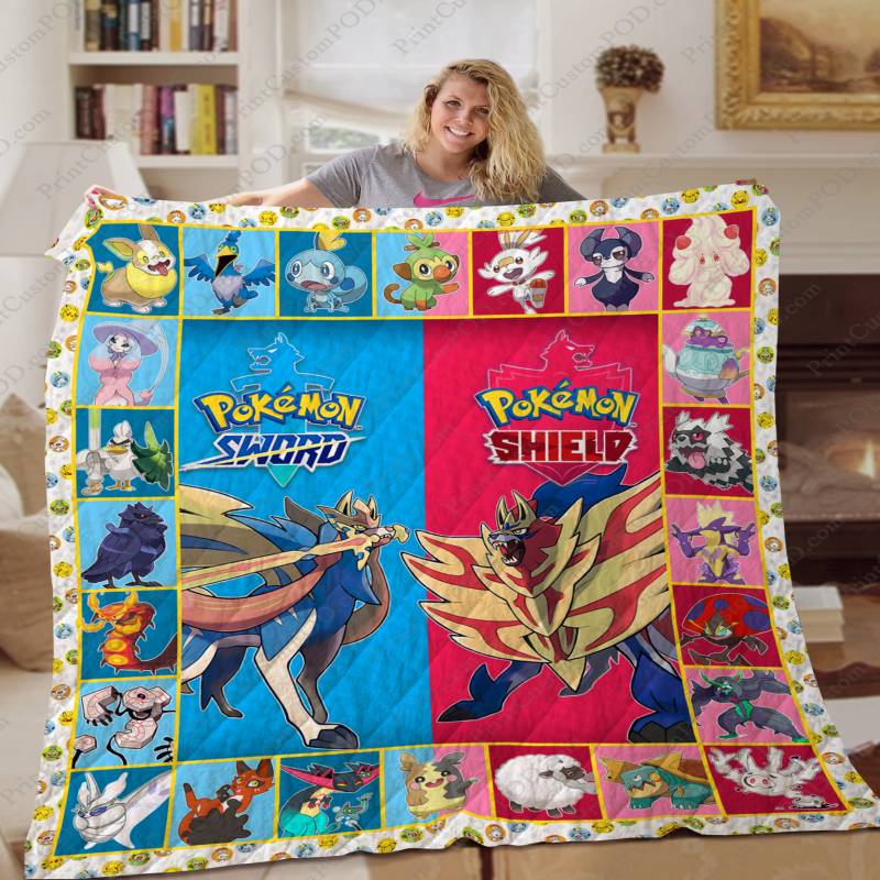 [TA]  – Pokemon Quilt Blanket