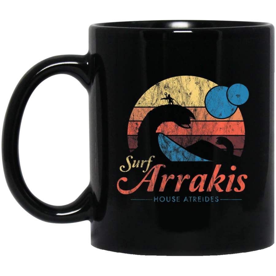 Arrakis – Vintage Distressed Surf – Dune – Sci Fi Coffee Mug