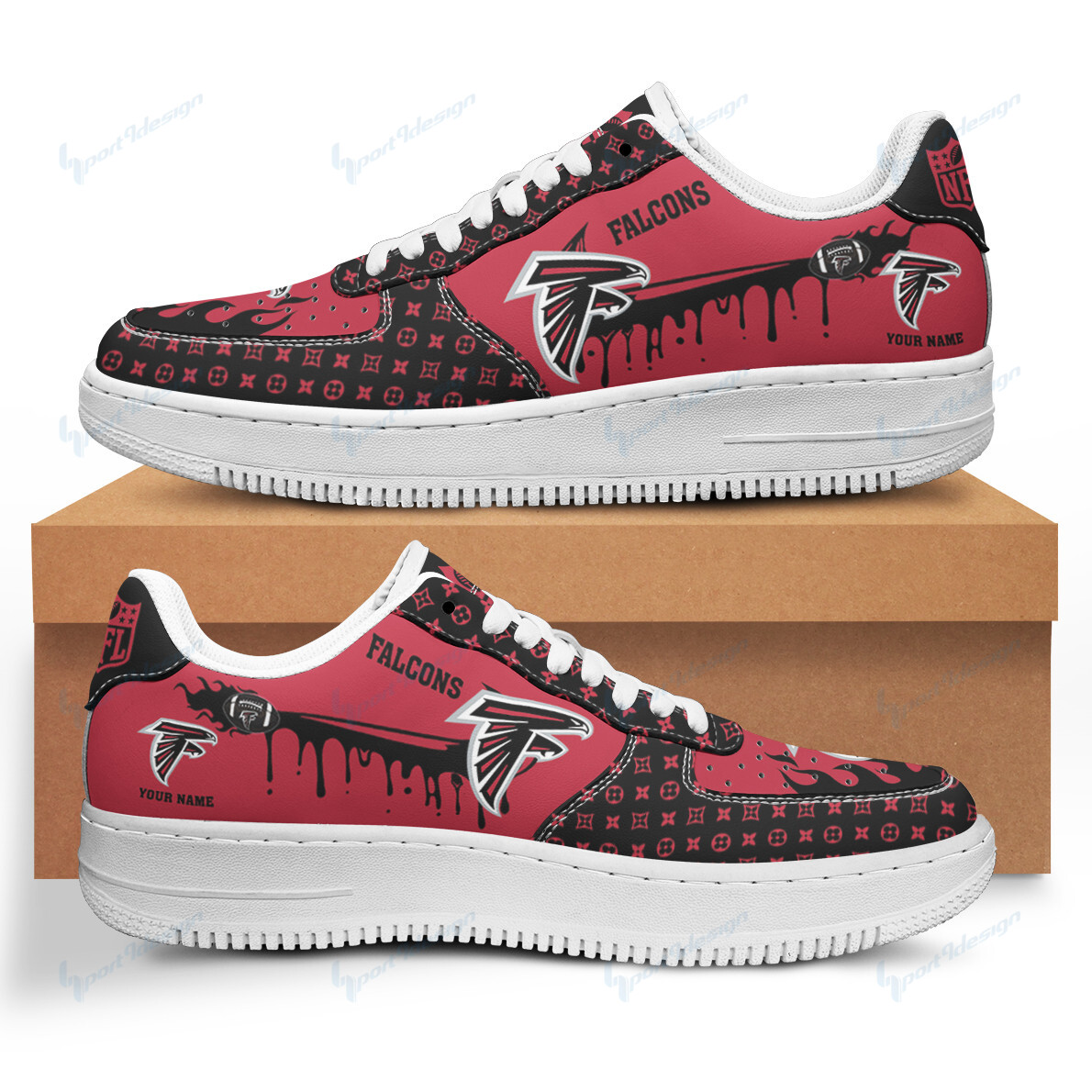 Atlanta Falcons Af1 Shoes Bg45