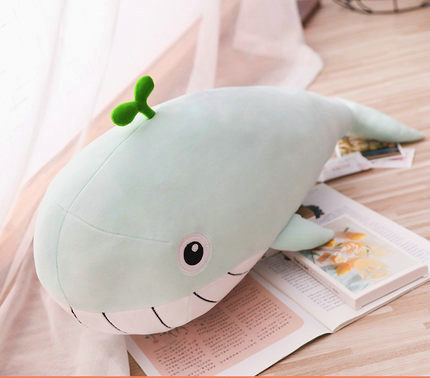 Giant Whale Super Soft Plush Stuffed Cushion Pillow Doll