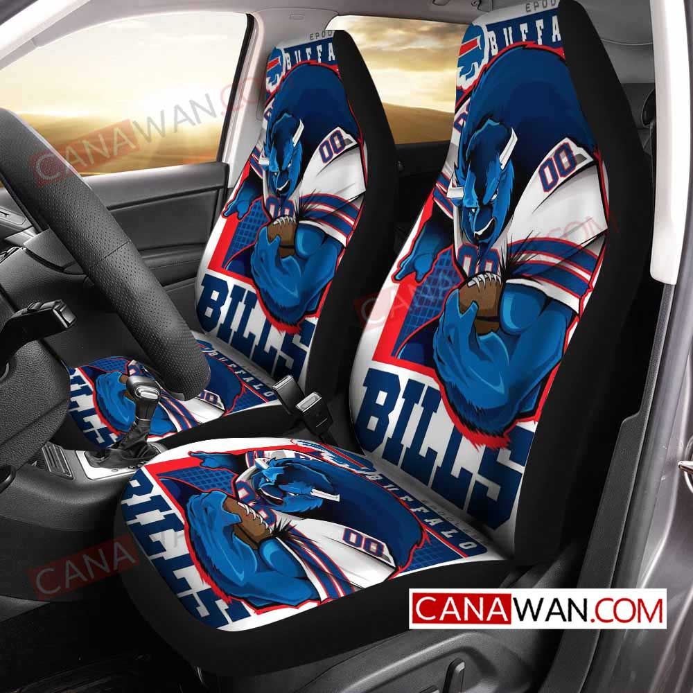 Buffalo Bills Style004 3D Customized Personalized Car Seat Cover