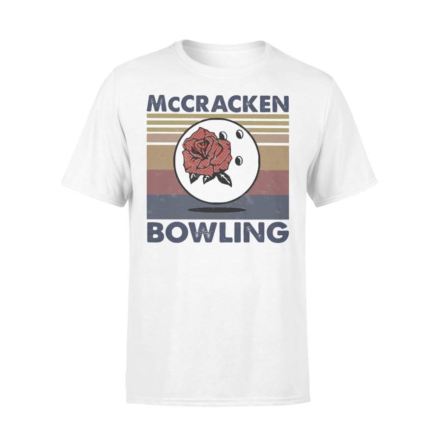 Rose Mccracken Bowling Vintage Retro T-shirt