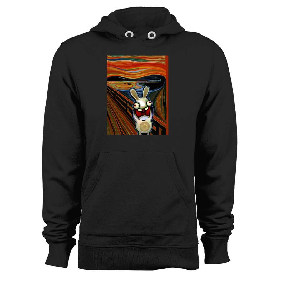 Screaming Rabbit Unisex Hoodie