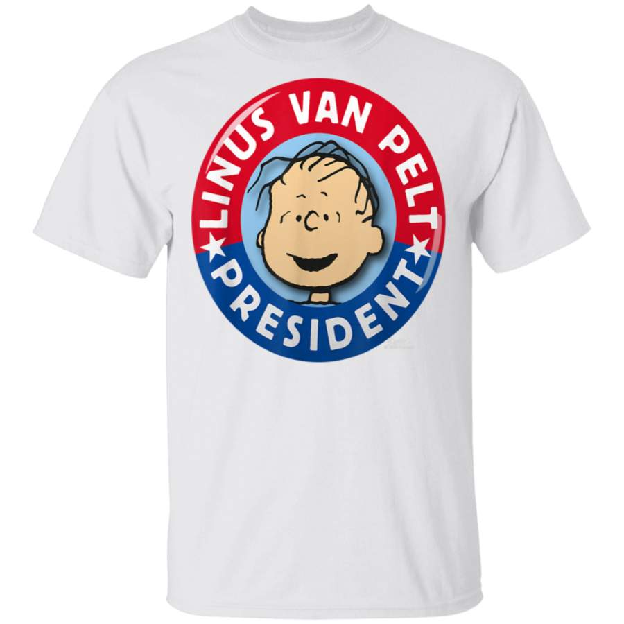 Peanuts Linus Van Pelt For President T-Shirt