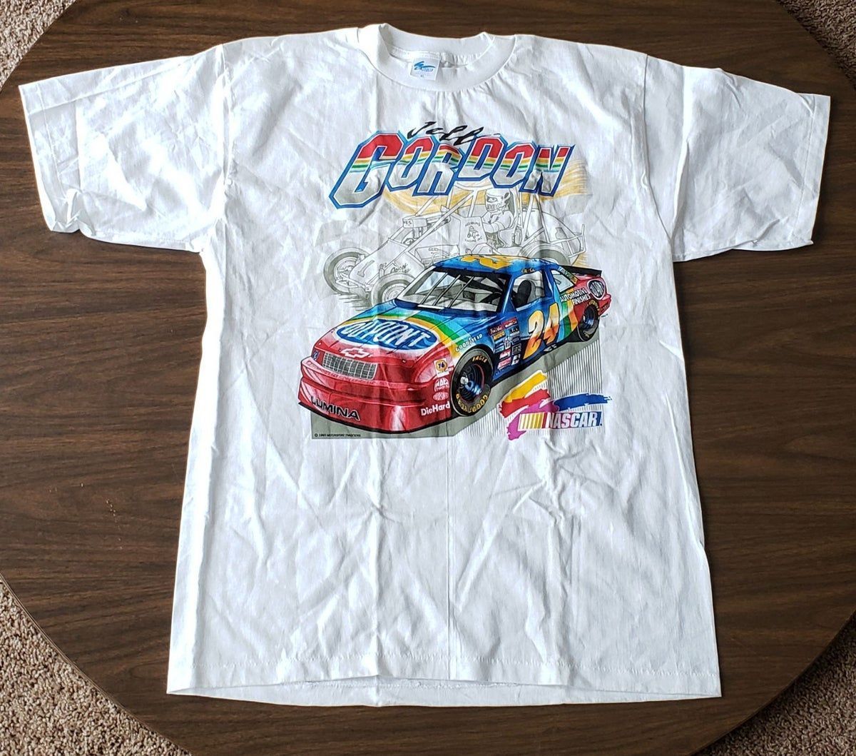 Vintage 90S 1993 Nascar Jeff Gordon Shirt