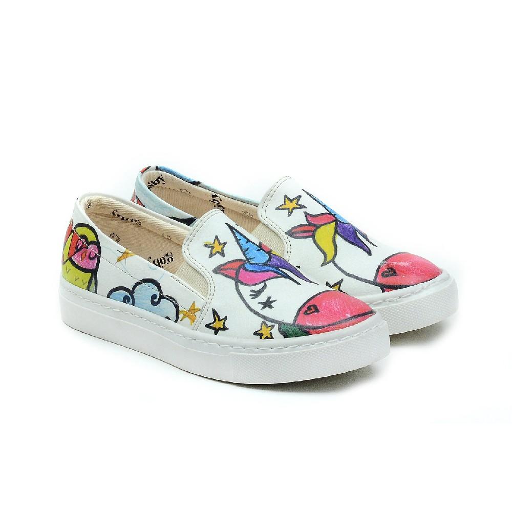 Slip On Sneakers Shoes Wcoc4142