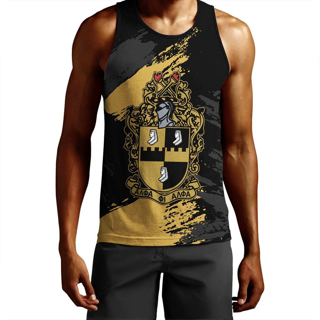 Wonder Print Tank Top – Alpha Phi Alpha Nineteen Men’S Tank Top