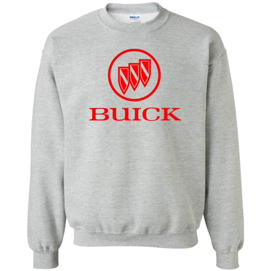 AGR Buick Logo Crewneck Pullover Sweatshirt