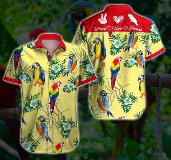 Parrot Hawaii Shirt Ha19293