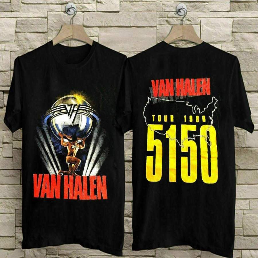 New Vtg Van-Halen-5150-Tour Shirt-1986 T-Shirt