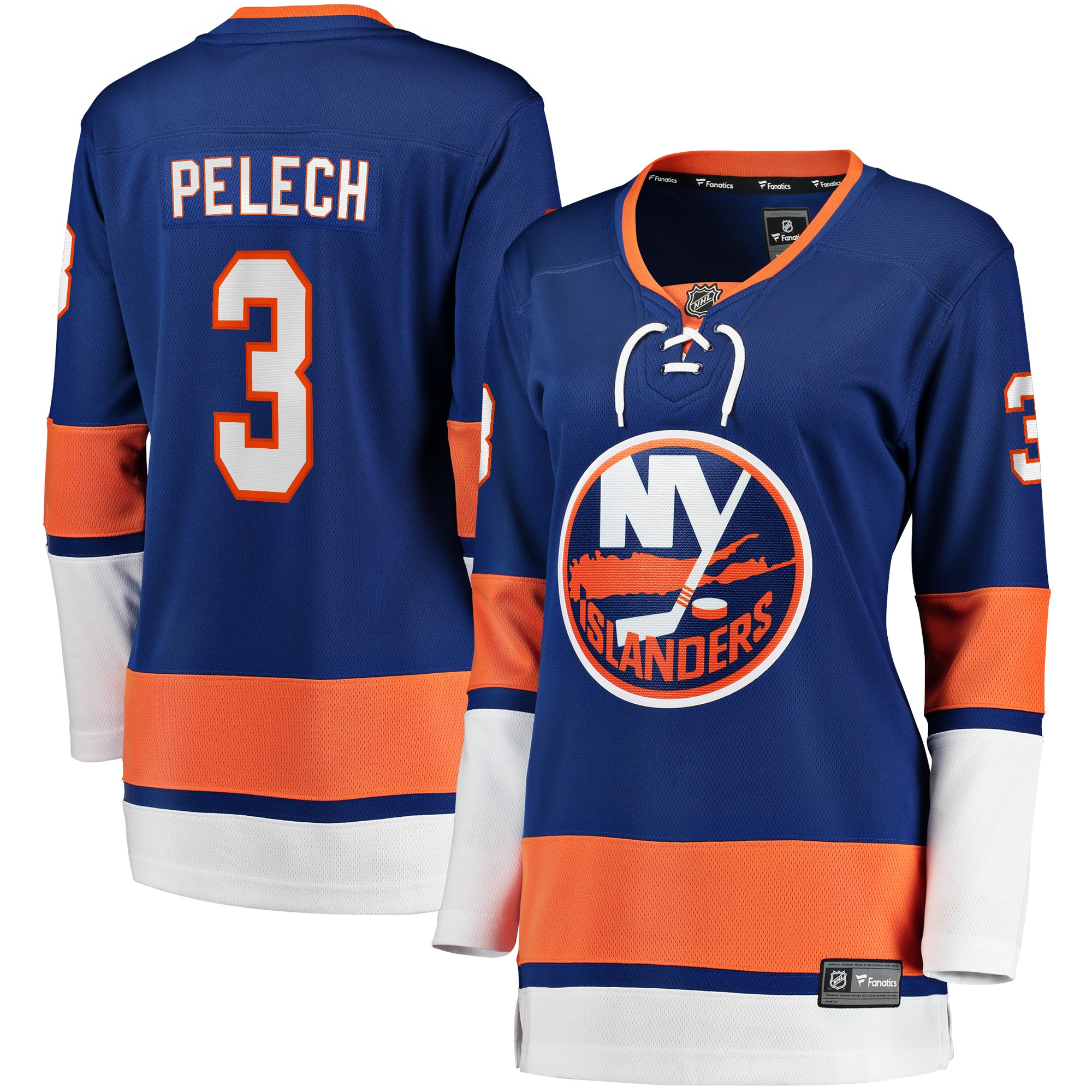 Adam Pelech New York Islanders Branded Women's Home Breakaway Player Jersey – Royal