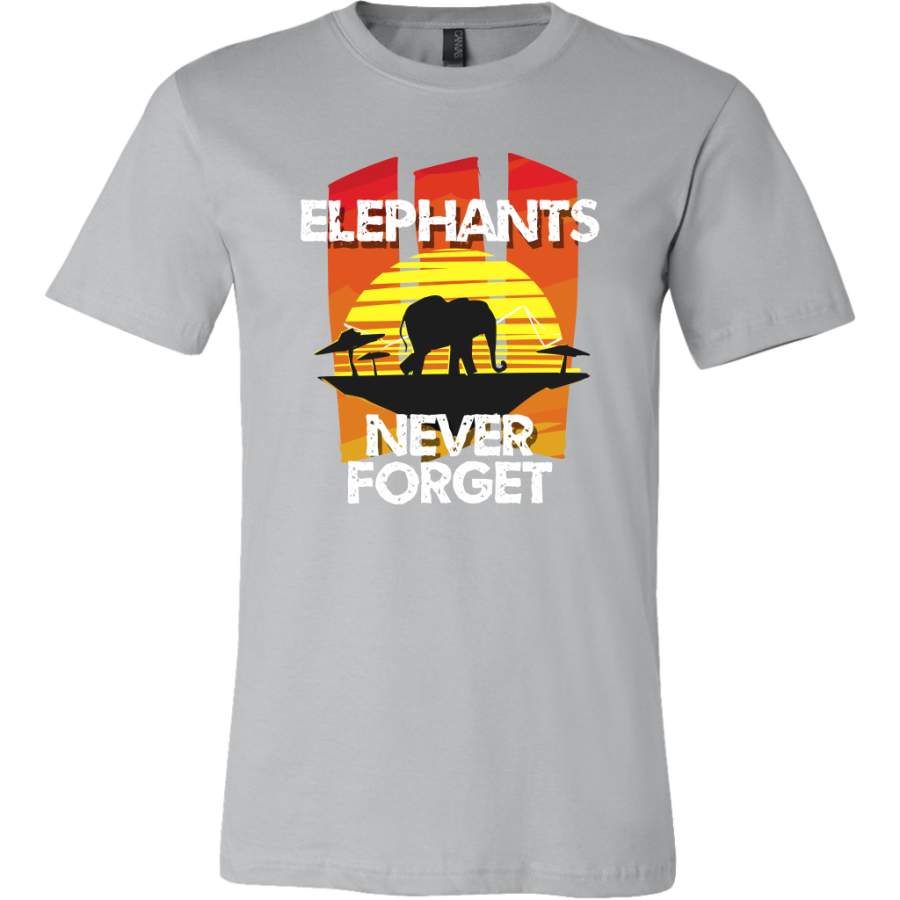 Elephants Never Forget Novelty T-Shirt