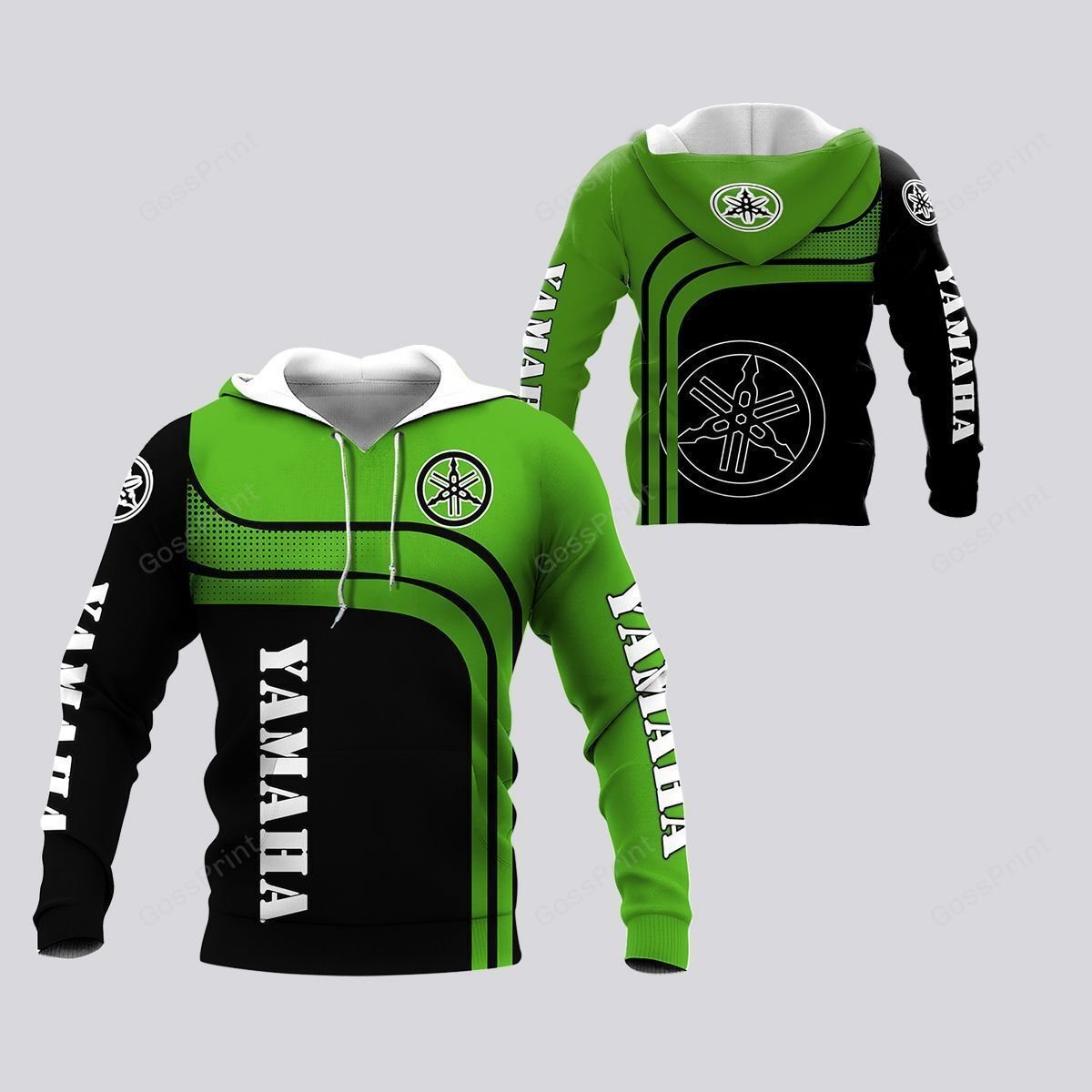 3D All Over Printed Yamaha Racing Shirts Ver 195