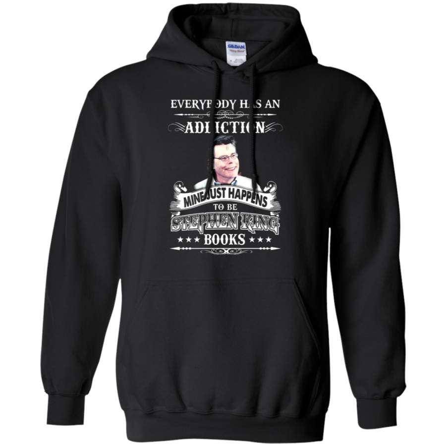 AGR Addiction To Stephen King_s Books Hoodie