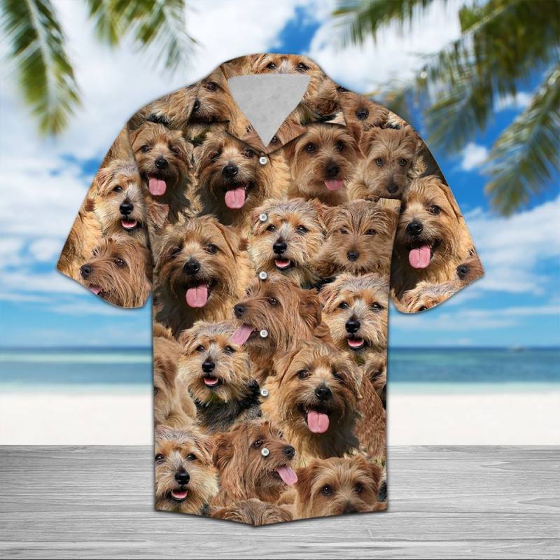 Norfolk Terrier Awesome Hawaiian Shirt Ha75949