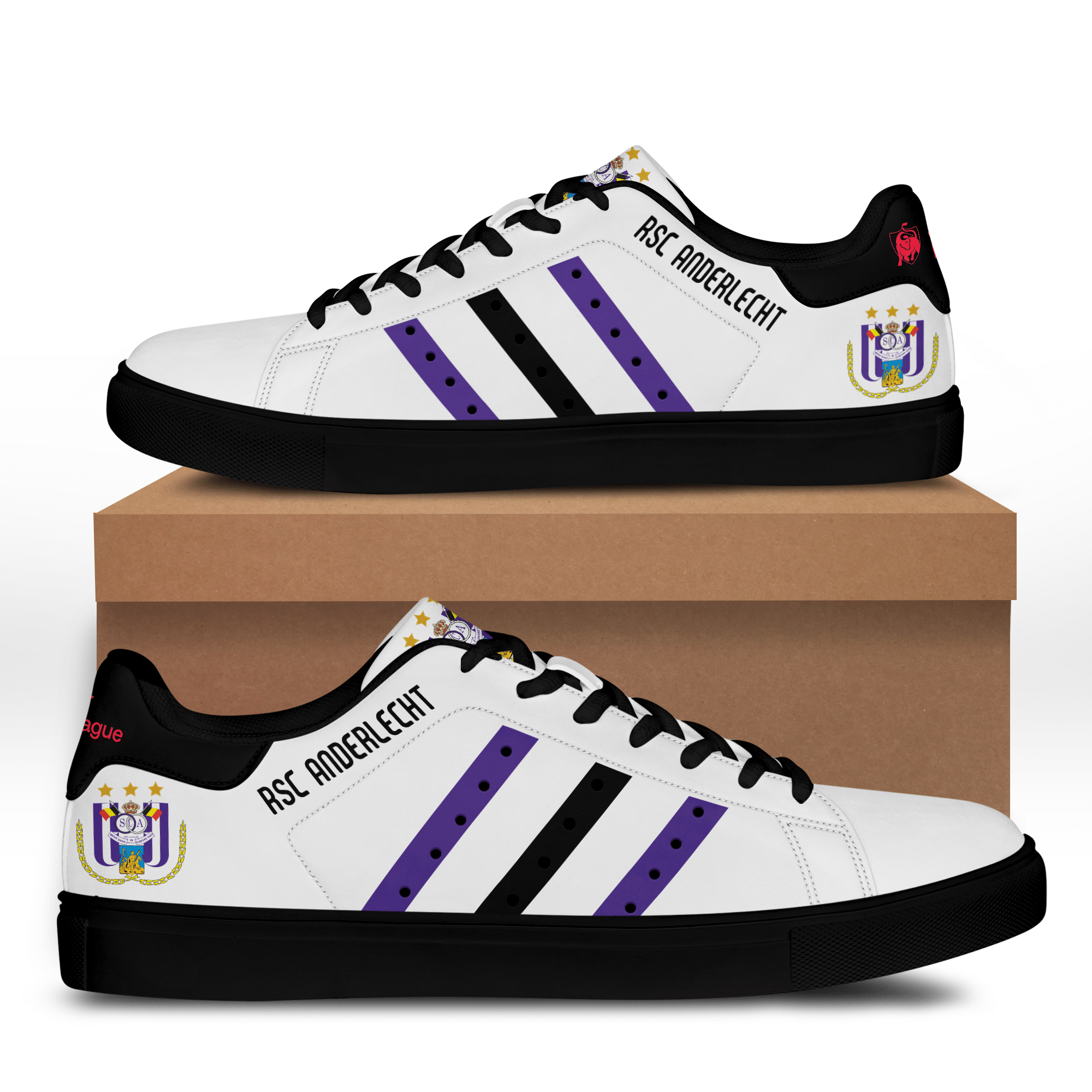 Rsc Anderlecht Football Low Top Shoes