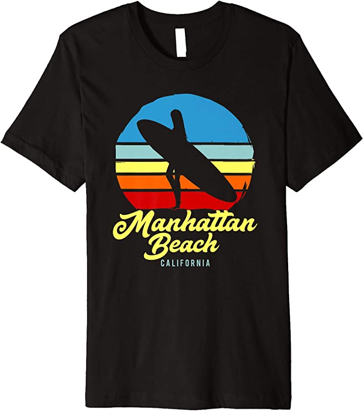 Vintage Manhattan Beach California Surf T-Shirt