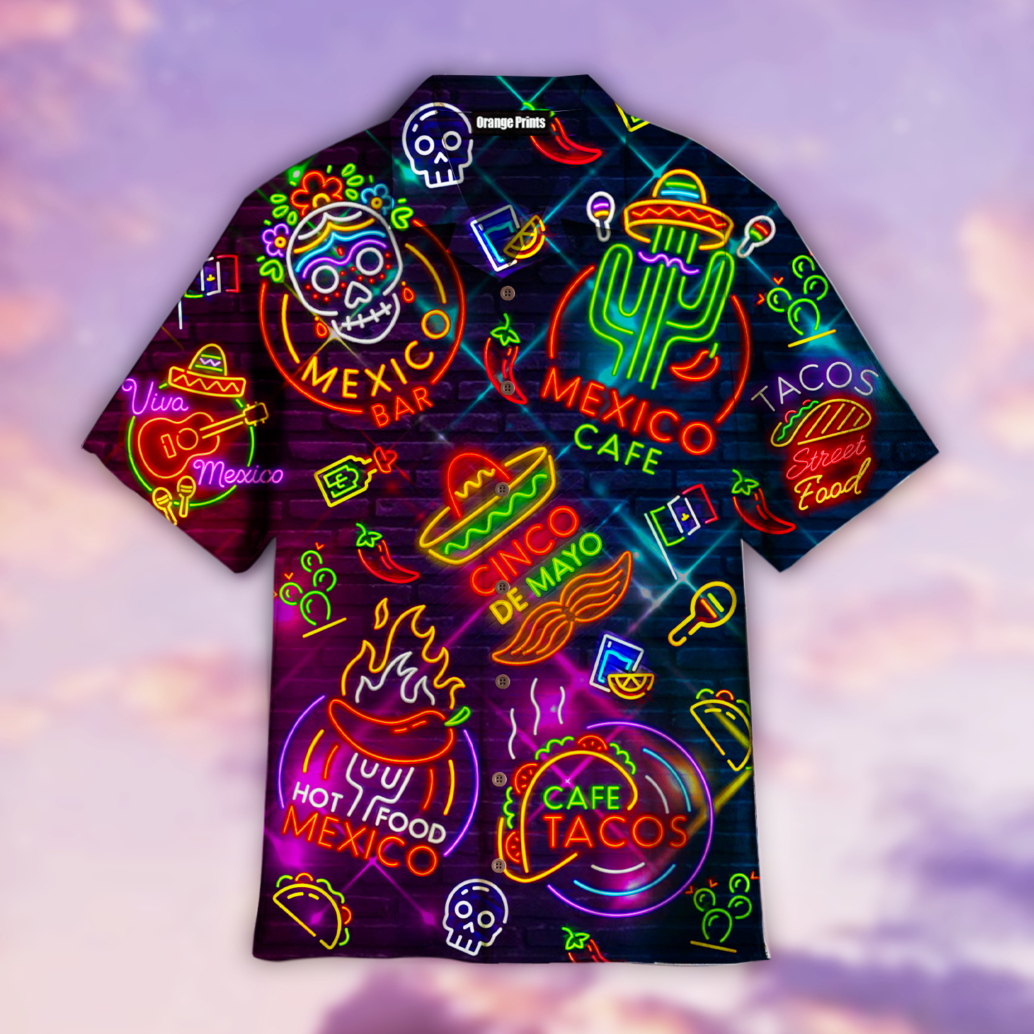 Neon Mexican Party Cinco De Mayo Hawaii Shirt For Men Women Ha80986