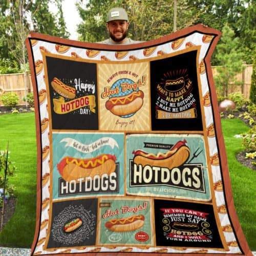 Just Say Hot Dog Ss023 3D Quilt Blanket HGM9