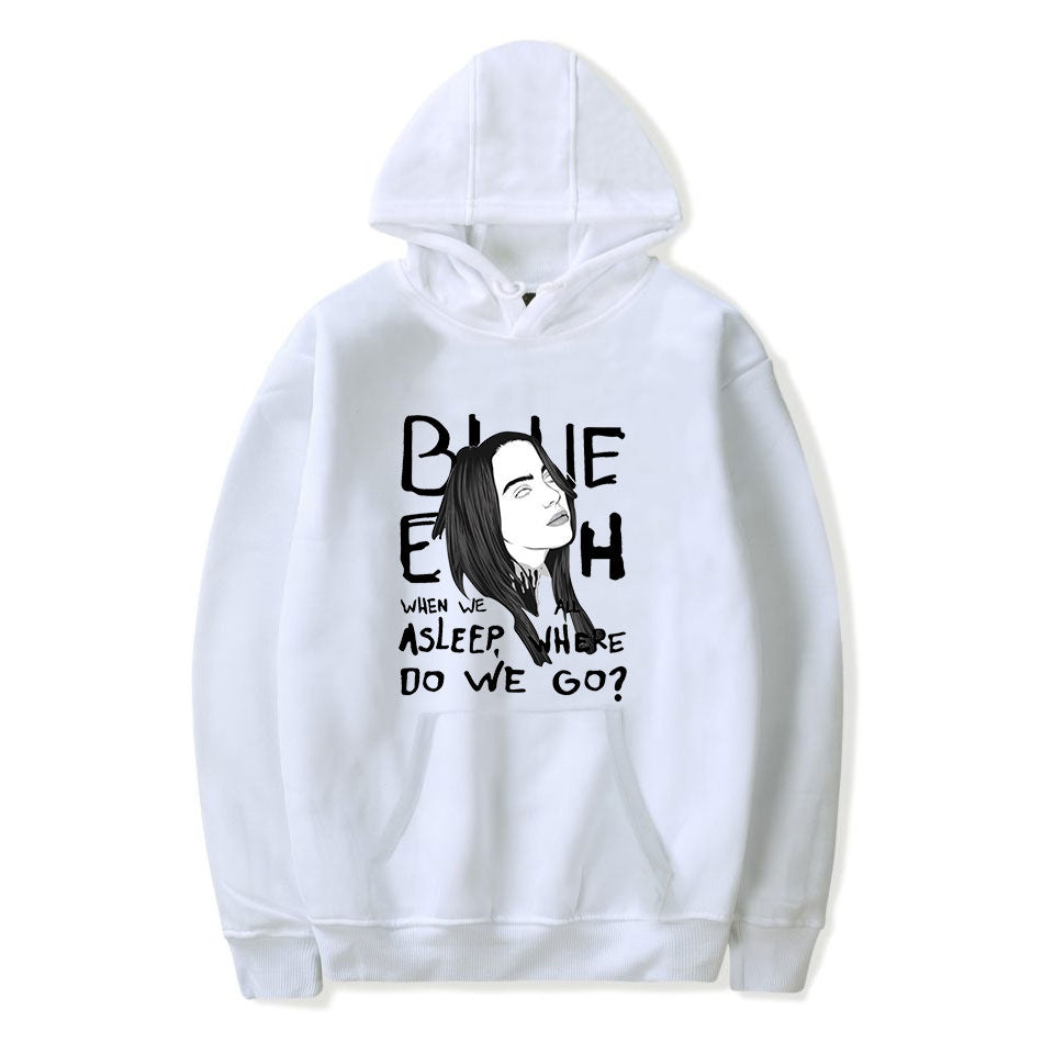 Billie Eilish Hoodies Men & Women Sweater Couple Outfits Where Do We Go