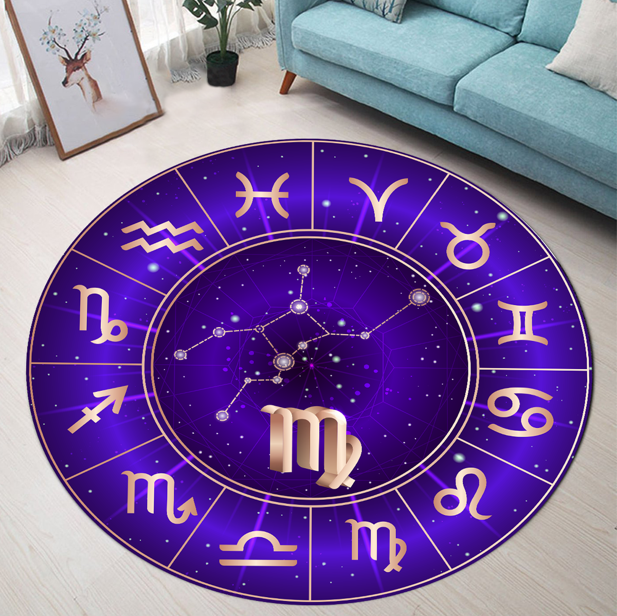 Zodiac Circle Rug Sn22052103