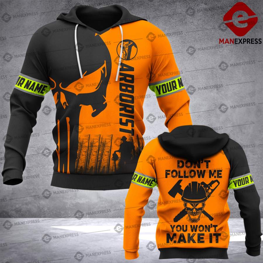 VH CUSTOMIZE  Arborist HOODIE 3D ALL OVER PRINT 1712 TMA