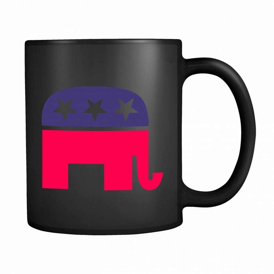 Vintage Republican Elephant Election 11oz Mug