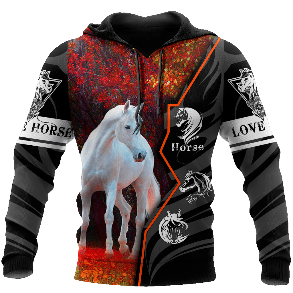 Beautiful Horse 3D All Over Printed Shirt For Men And Women Pi040103