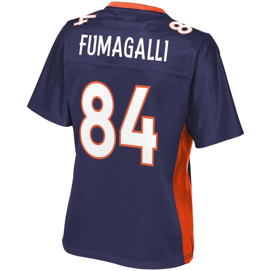 Troy Fumagalli Denver Broncos NFL Pro Line Womens Alternate Player Jersey – Navy