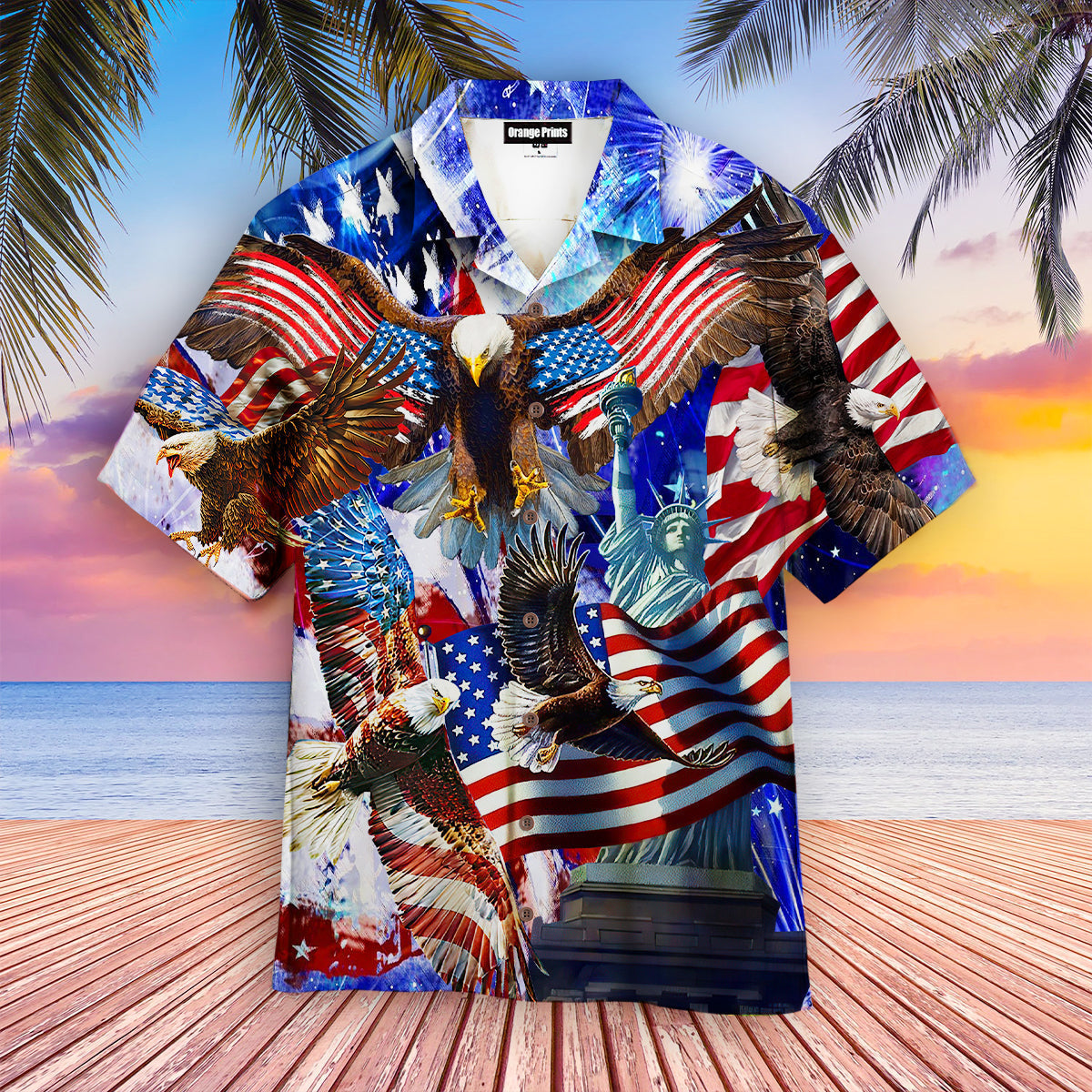 Of July Happy Independence Day Aloha Hawaii Shirts For Men Women Ha79913