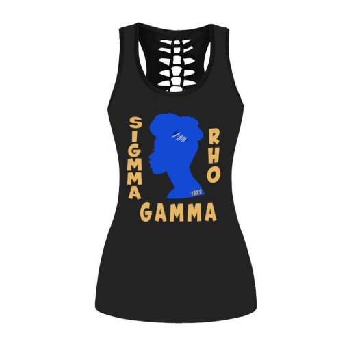 Sigma Gamma Rho 1922 Blue Girl Tank-Top And Legging 3D All Over Print