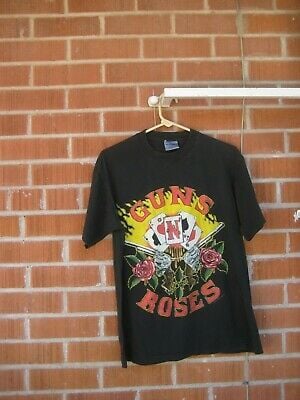 Vintage Guns And Roses – American Hard Rock Band – Casino L Brockum T-shirt Usa 1930